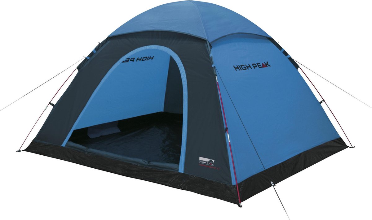 High peak monodome xl - koepeltent - 4-persoons - blauw