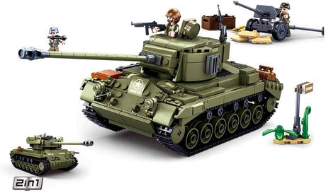 Sluban-Armee – mittlerer Panzer grün – 742 Stück.
