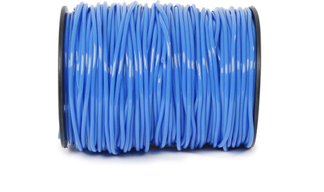 Sans-Marque-Springseil ohne Markenzeichen auf einer blauen 120-Meter-Rolle, altmodisches Springseil