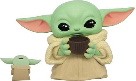 Monogram the boy with cup 20 cm star wars piggy bank groen