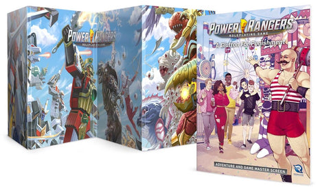 Renegade Game Studios Power Rangers: RPG – Glutton for Punishment Adventure Game Master Screen – Rollenspiel – Englisch –