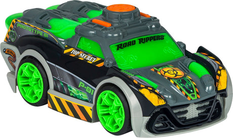 Nikko Spielzeugauto Road Rippers Afterburner – Mean Green – Spielzeugfahrzeug – 22 cm mit Licht und Sound – ab 3 Jahren