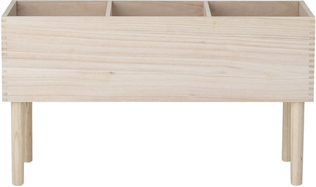 Bloomingville - douve boekenstandaard - beige - paulownia