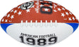 New Port American Football – groß – braun-kobaltweiß