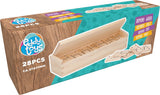 Eddy Toys Naturholz-Domino
