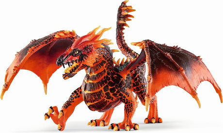 Schleich Eldrador Kreaturen – Lavadrache – Kinderspielzeug – Figur mit lebensechten Details