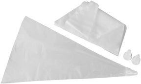 Zenker set van 20 wegwerp spuitzakken en 3 herbruikbare plastic spuitmondjes 32 cm smart pastry