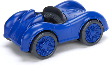 Grünes Spielzeug Rennauto blau