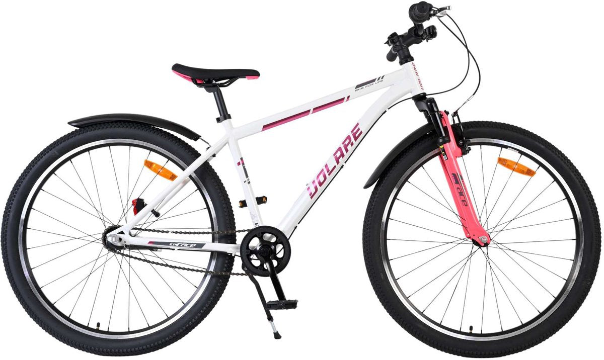 Volare xc race kinderfiets - 26 inch - wit roze - shimano nexus 3