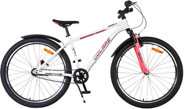 Volare xc race kinderfiets - 26 inch - wit roze - shimano nexus 3