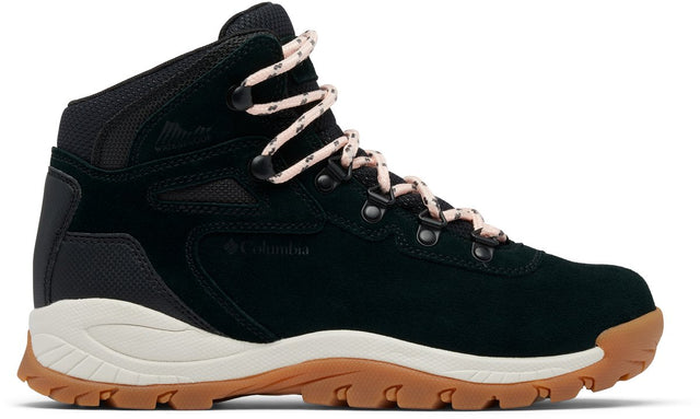 Columbia Newton Ridge™ Plus wasserdichte verstärkte Damen-Wanderstiefel – Schwarz, Blush Rose 38,5