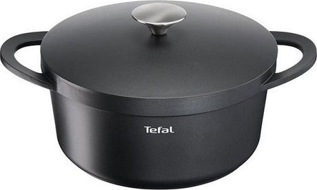 Tefal Trattoria - Kasserolle - ø28 cm - inklusive Deckel - Gusseisen - für Induktion geeignet