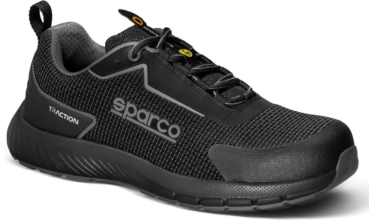Sparco Arbeitsschuhe S1PS – Traktion Fuji – Schwarz – Schwarz – 38