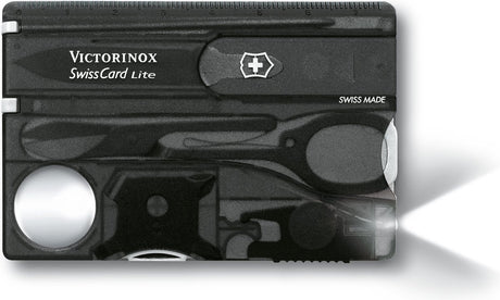 Victorinox Swiss Card Lite Multitool 13 Funktionen schwarz
