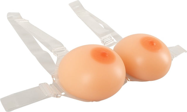 Cottelli collection accessoires strap-on silicone breasts