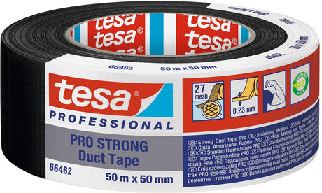 Tesa Klebeband pro-strong 66462-00004-00 Reparaturband grau (L x B) 50 m x 38 mm 1 Stück