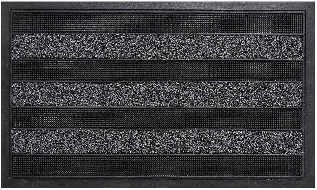 Md-entree md entree - deurmat - schoonloopmat - rubbermat - cactus anthra - 45 x 75 cm