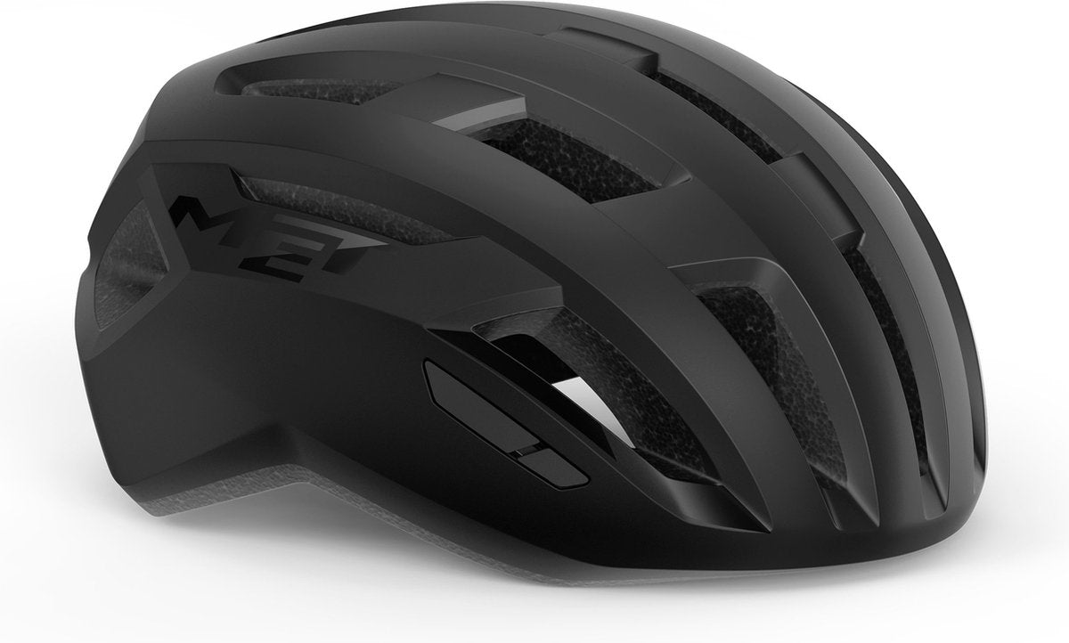 Mit Vinci Mips Fahrradhelm Herren Damen – Fahrradhelm Rennrad Erwachsene – Trekking – Größe S (52-56cm) – Schwarz Matt (Schwarz)