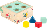 Small Foot - Formensortierer aus Holz mit Naturklötzen, 5 Stück.