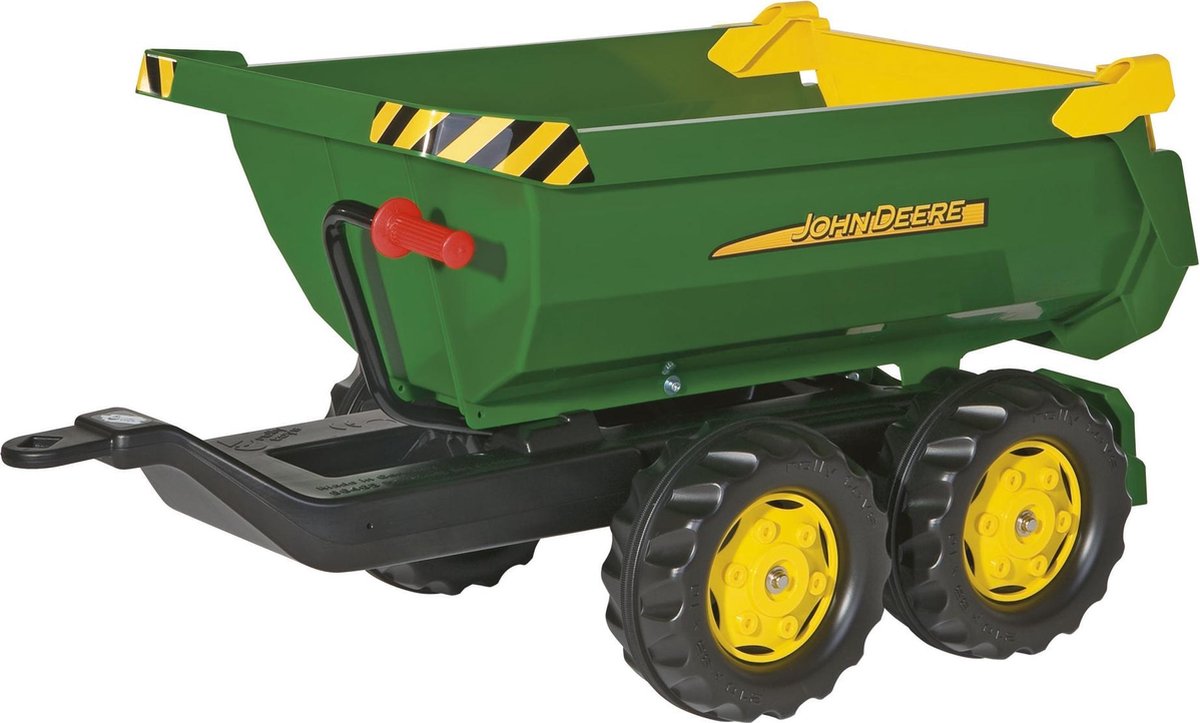 Rolly Toys 122165 Rollyhalpipe Trailer John Deere