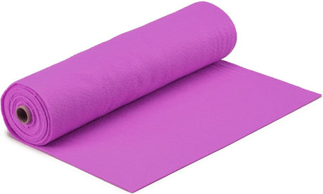 Vaessen creative vilt op rol - donkerpaars - 1 mm - 45 cm x 5 m