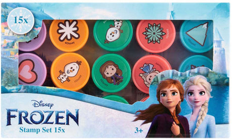 Canenco Frozen Stempelset, 15-tlg.
