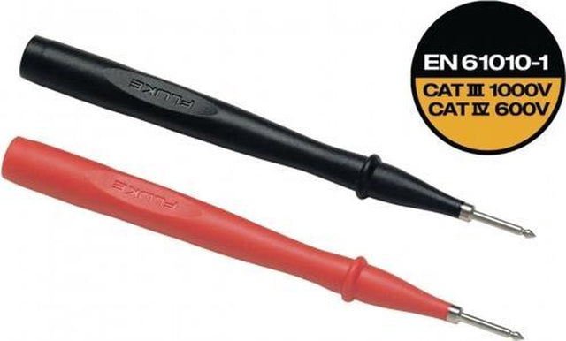 Fluke tp2-1 test probes red black, 2 mm
