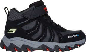 Skechers Rugged Ranger – Storm Trail Wanderstiefel für Jungen – Schwarz, Rot, Gelb