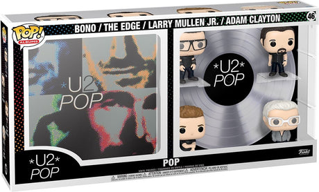 Funko u2 – Pop! Alben DLX 4er-Pack Pop 9 cm Sammelfigur – mehrfarbig