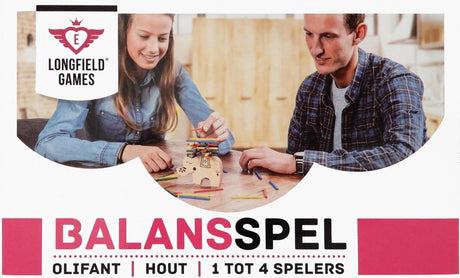 Elefant des Holzbilanzspiels