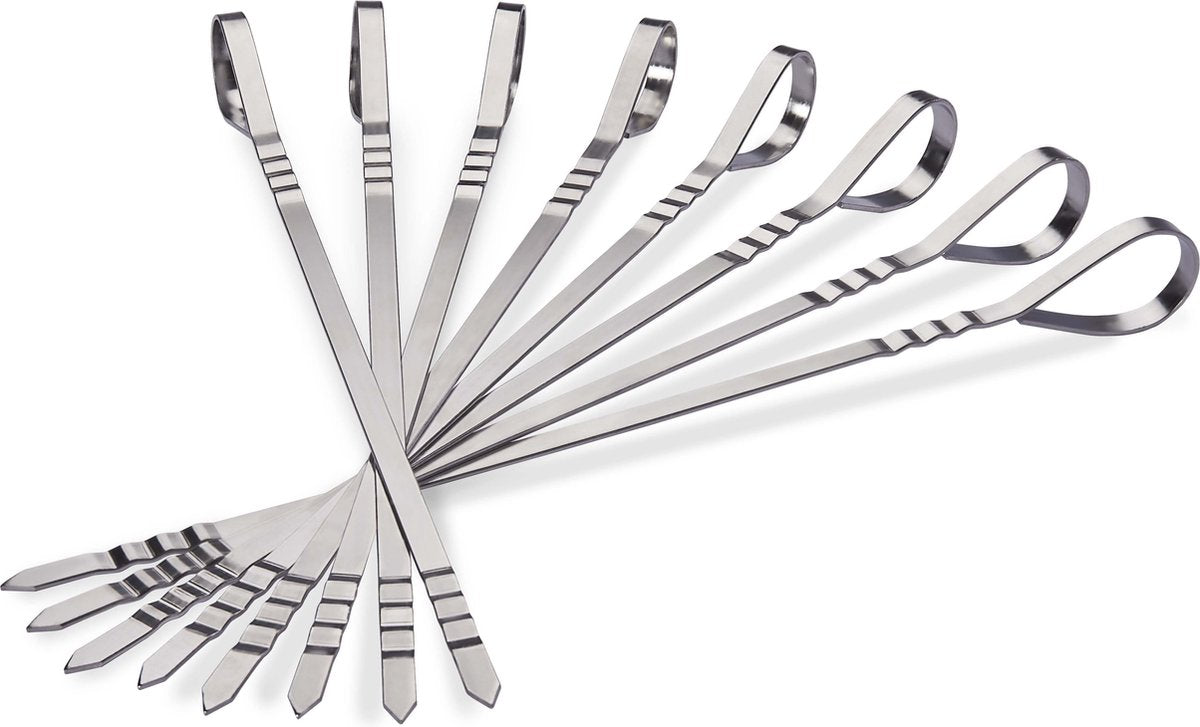 Napoleon Multi-Schaschlik-Set aus Edelstahl – 8-teilig