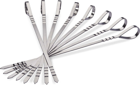 Napoleon Multi-Schaschlik-Set aus Edelstahl – 8-teilig