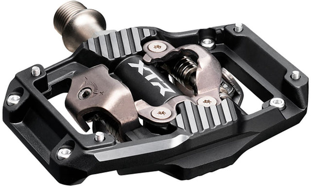 Shimano PD-M9220 XTR SPD CL-MT001 Pedale Silber