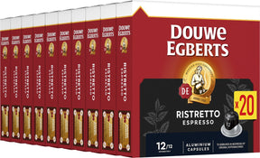Douwe Egberts Espresso Ristretto - Intensität 12 12 - 10 x 20 Kapseln