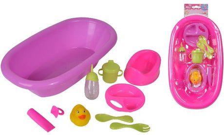 Simba-Puppenbad mit Zubehör, Badespielzeug für Kinder – inklusive Gummiente.