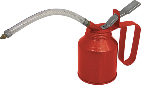 Ölspritze 160 ml Stahlrot