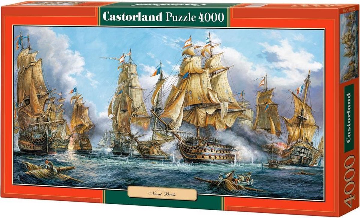 Seeschlacht von Castorland – Puzzle – 4.000 Teile – Satin-Finish – perfekte Passform – europäische Qualität