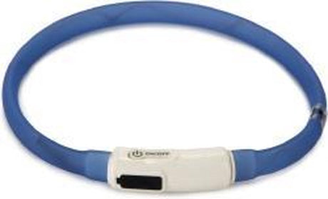 Beeztees Safety Gear Dogini – Hundehalsband – USB – Blau – 35 x 1 cm, Einheitsgröße