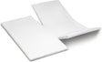 Cinderella weekend splittopper hoeslaken - dubbele split - 2 persoons - katoen - 180x200 cm - met split - wit
