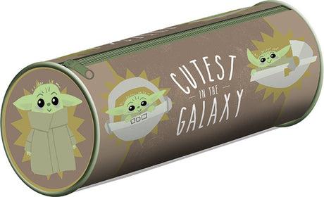 Star Wars, der Mandalorianer, der süßeste in der Galaxis – rundes Federmäppchen