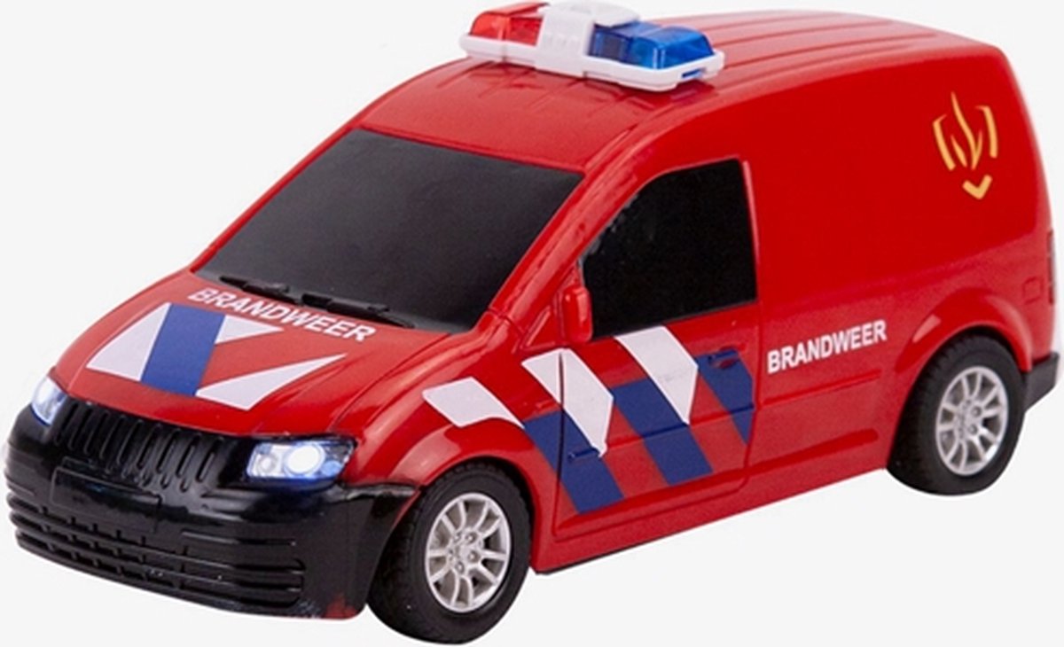 Rapid Wheels Funkgesteuertes Feuerwehrauto mit Licht | 2 Stk