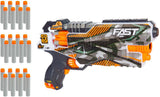 Toi-toys Foam Strikex elektrische Schießpistole Shockwave mit 24 Schaumstoffpfeilen