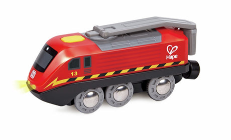 Hape charge 'n go trein - oplaadbare houten treinloc voor kinderen vanaf 3 jaar