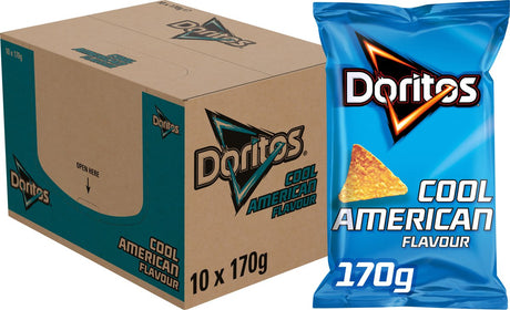 Doritos cool american - Tortillachips - 10 x 170 Gramm