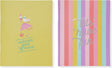 Kangaro schriften - beach happy - a5 - lijn - 4 stuks