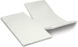 Cinderella - topper hoeslaken met dubbele split - jersey - 180x200 210 cm - ivoor