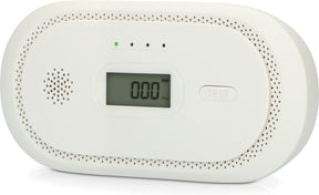 Alecto COA2650 Kohlenmonoxidmelder mit Display – 10-Jahres-Sensor – entspricht europäischen Standards – weiß