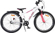 Volare XC Race Kinderfahrrad – 24 Zoll – Weiß Rosa – Nexus 3