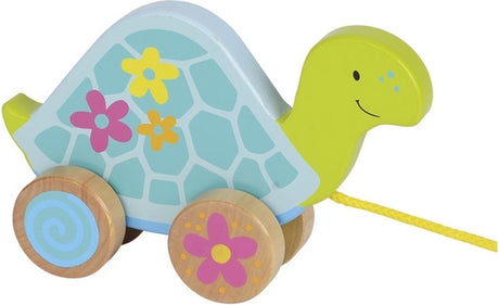Goki Susibelle Zugtier Schildkröte aus Holz