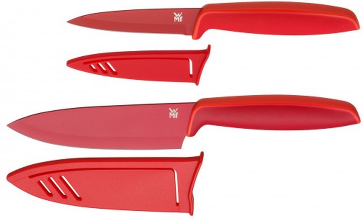 WMF Touch - 2-teiliges Messerset - Rot